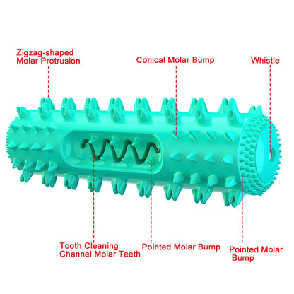 Durable Dog Chew Toy & Toothbrush for Dental Care