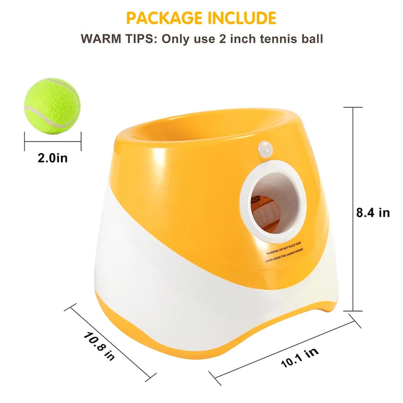 Rechargeable Automatic Tennis Ball Launcher