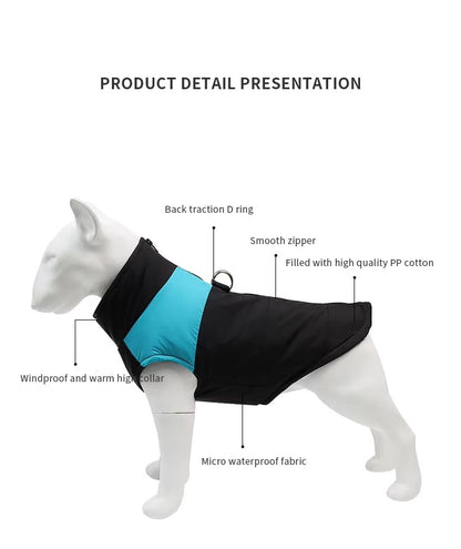 The Dog Face Waterproof Warm Dog Coat