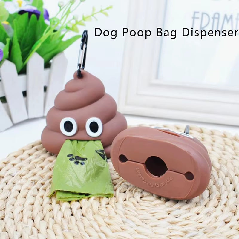 Poop Emoji Pet Poop Bag Dispenser