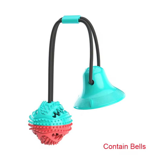 Interactive Ball and Rope Toy – Slow Feeder & Teeth Cleaning Chew Toy