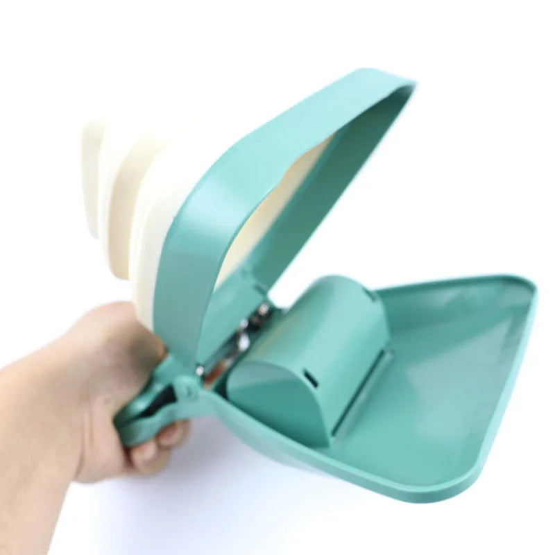 Foldable Pet Pooper Scooper with Decomposable Bags