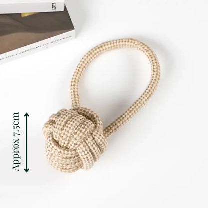 Eco-Friendly Hemp Rope Tug Ball