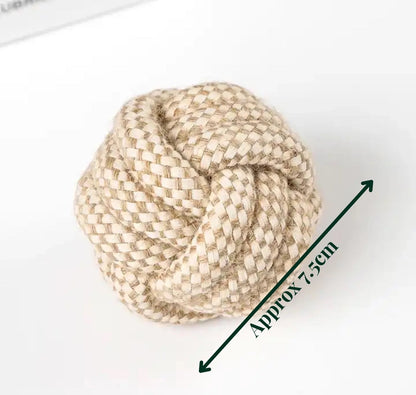 Eco-Friendly Hemp Rope Ball Toy