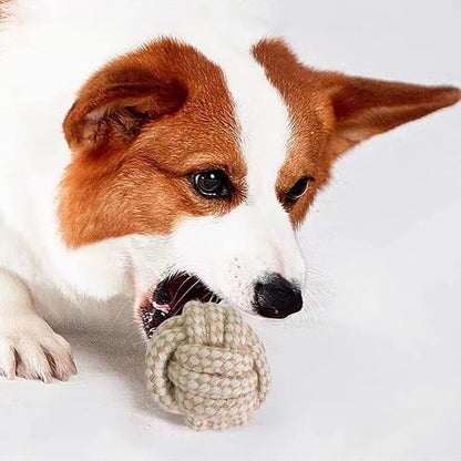 Eco-Friendly Hemp Rope Ball Toy