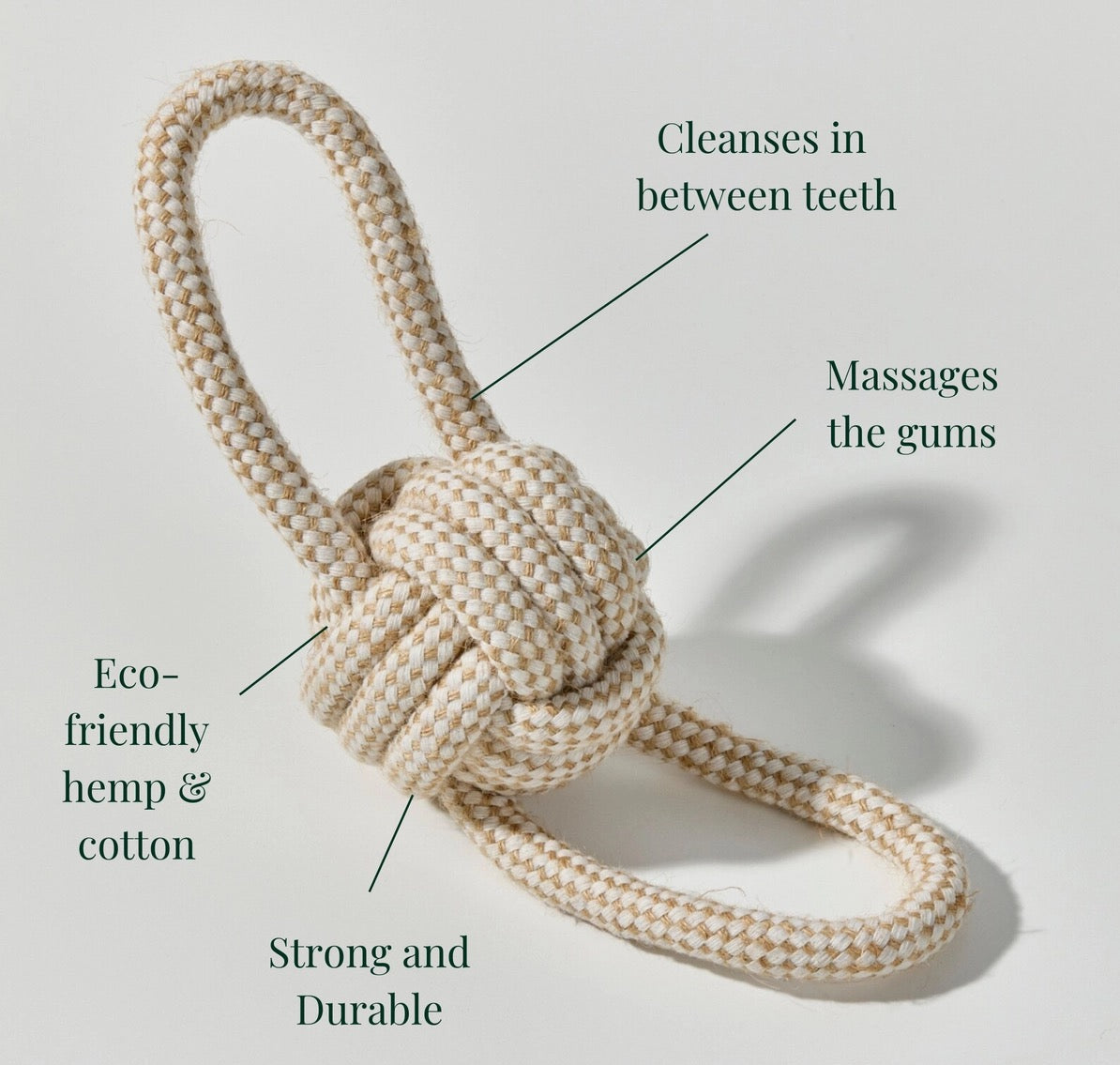 Eco-Friendly Hemp Two-Way Pull