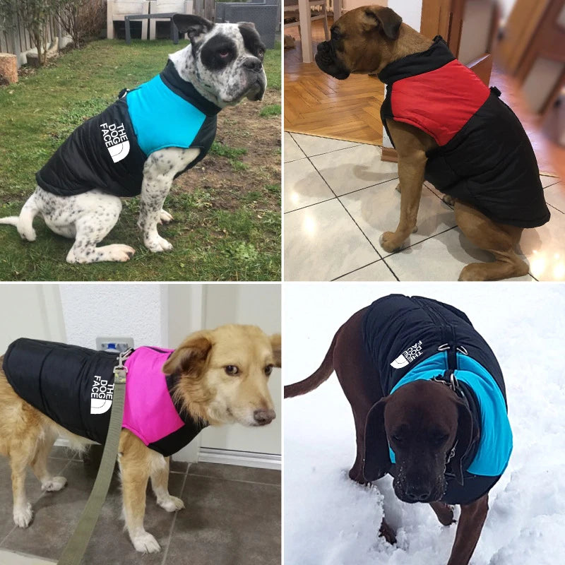 The Dog Face Waterproof Warm Dog Coat