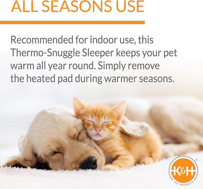 K&H Thermo-Snuggly Sleeper Heated Dog Bed